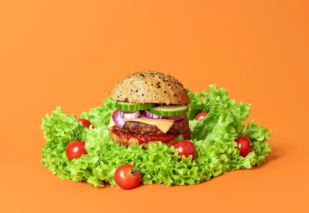 Portada hamburguesa vegana - Sopa Veggie